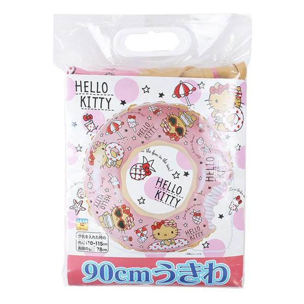sanrio（サンリオ） 浮き輪 ハローキティ 90cm ドーナツ （ うきわ