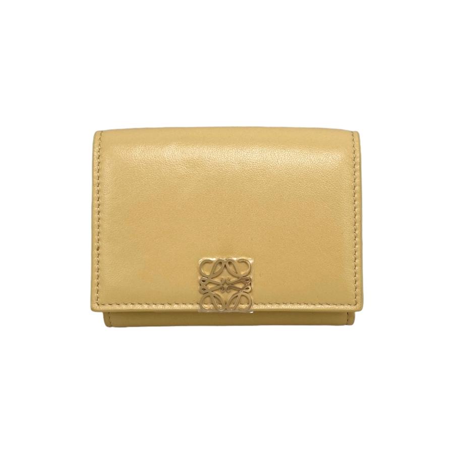 LOEWE（ロエベ） 3つ折り財布 パファー アナグラム トライフォールド