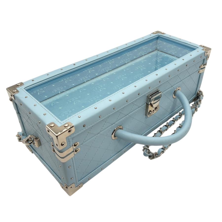 エンジェル シャンパン NV ドゥミセック ブルー レザータイプ 750ml