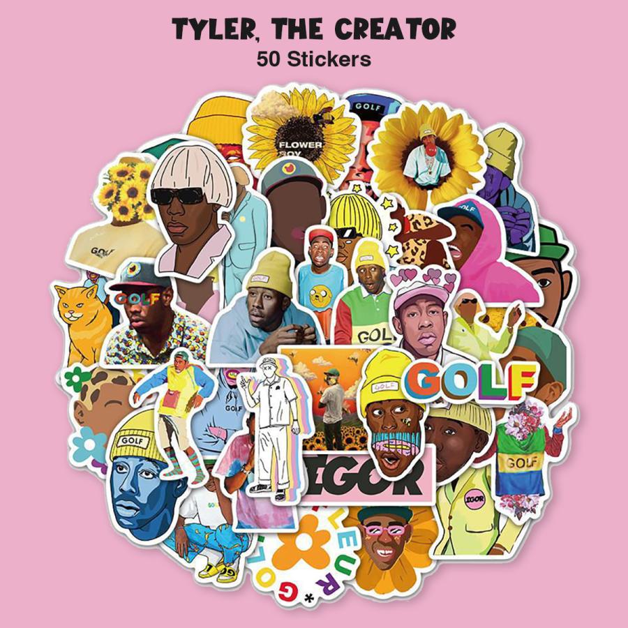 Tyler The Creator ステッカー 50枚セット PVC 防水 シール タイラーザ