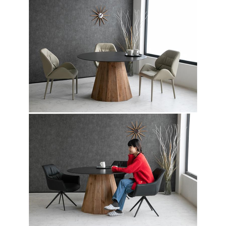 ダイニングテーブル 4人 おしゃれ 北欧 丸 テーブル 単品 4人用 木製