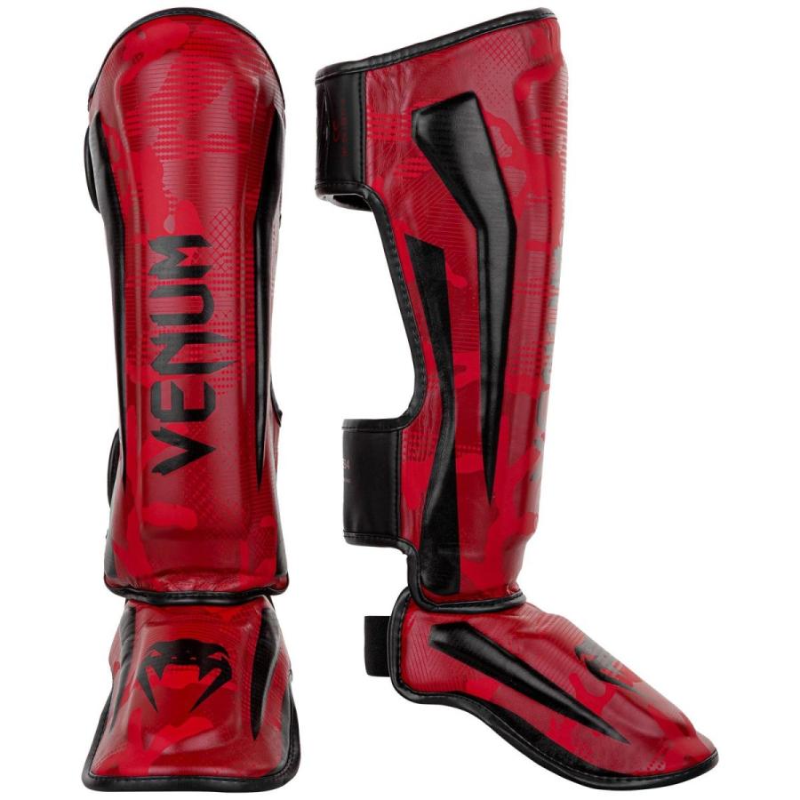 VENUM レッグガード ELITE SHIN GUARDS （レッド×カモ） //レガース