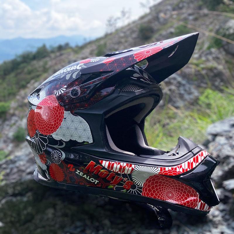 ZEALOT MadJumper マッドジャンパー2 和柄 オフロードヘルメット