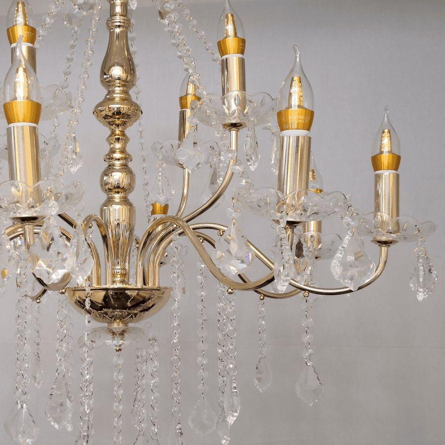 シャンデリア 照明 照明器具 LED対応 調光対応可 アンティーク