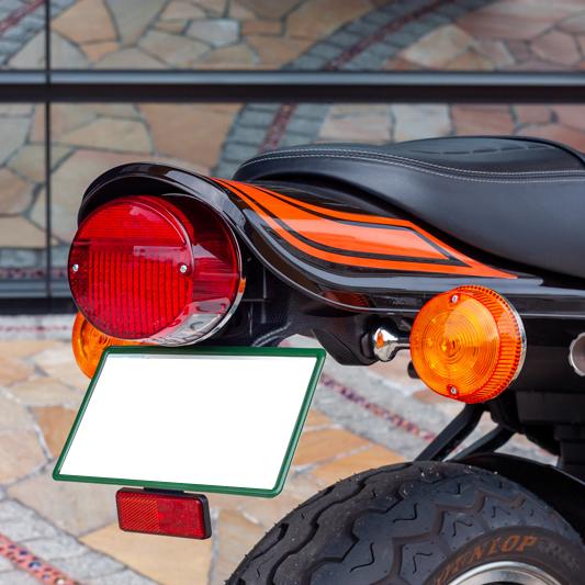 カワサキZ900RS／CAFE用LEDテールランプユニット