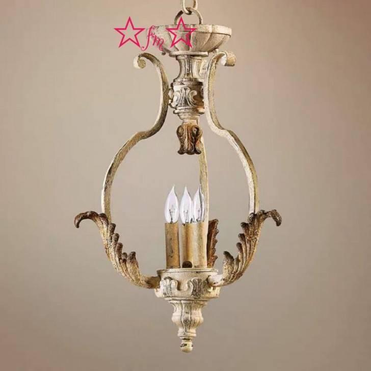 チェコ製 ヴィンテージ 照明 シャンデリア ペンダントライト A09634