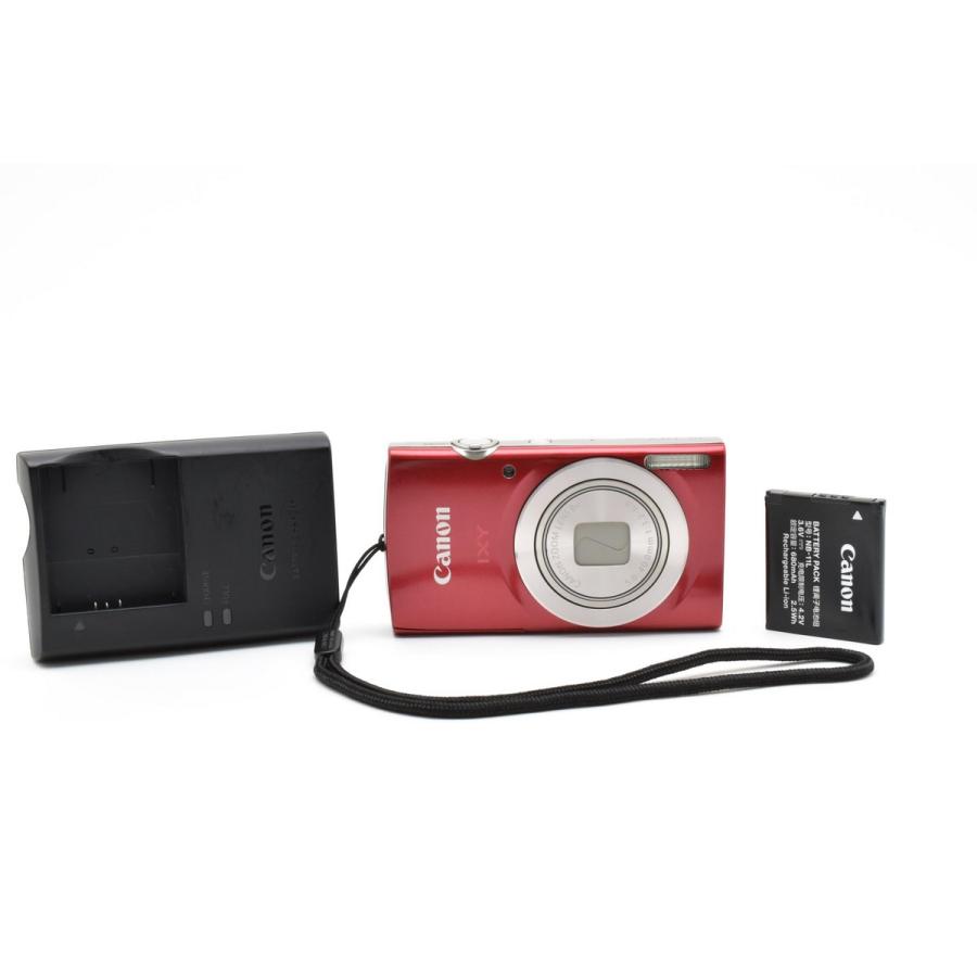 スマホ転送OK】キャノン Canon IXY 200 レッド デジタルカメラ スマホ
