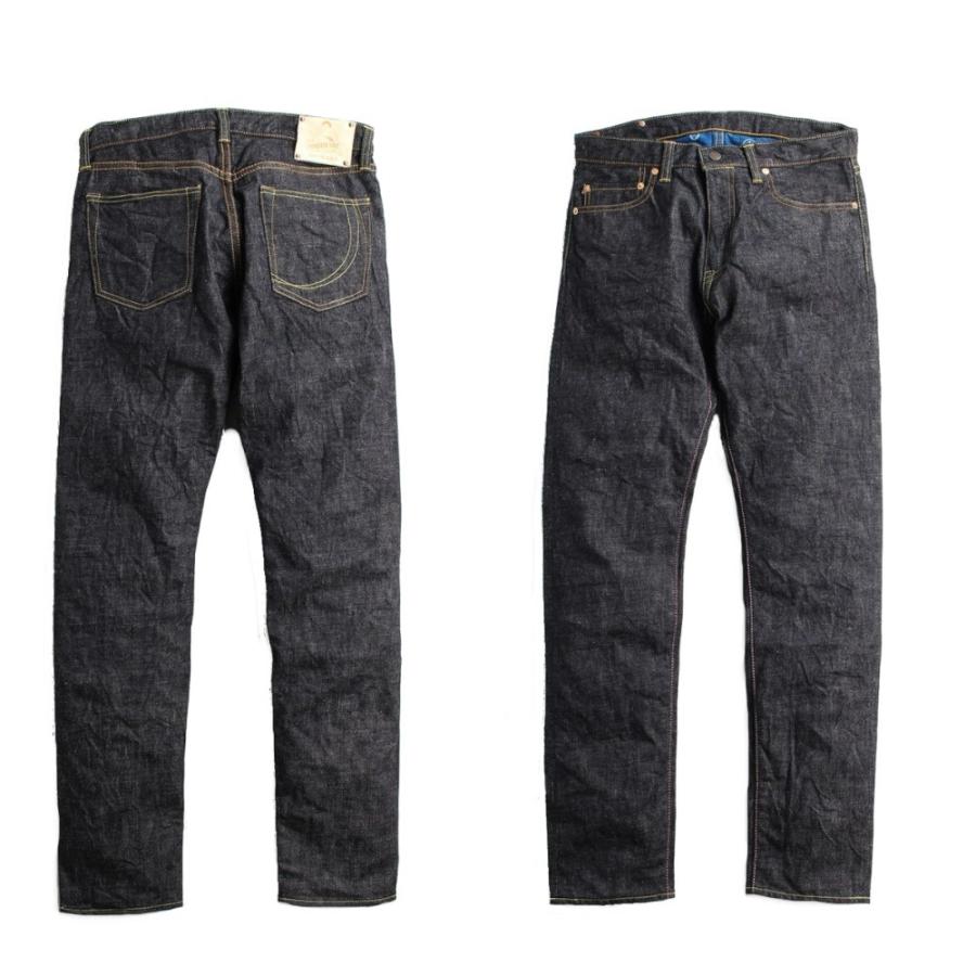 銅丹レーベル 桃太郎ジーンズ 銅丹 デニム ジーンズ ナローテーパード