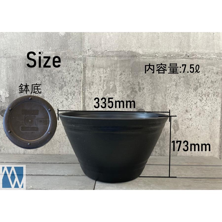 睡蓮鉢（メダカ鉢） プラスチック製 33号 : MEIWACO Yahoo!ショップ