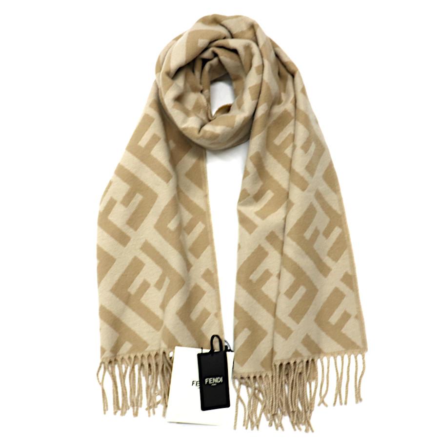 FENDI（フェンディ） 未使用品 FFマフラー ストール ロゴ 総柄