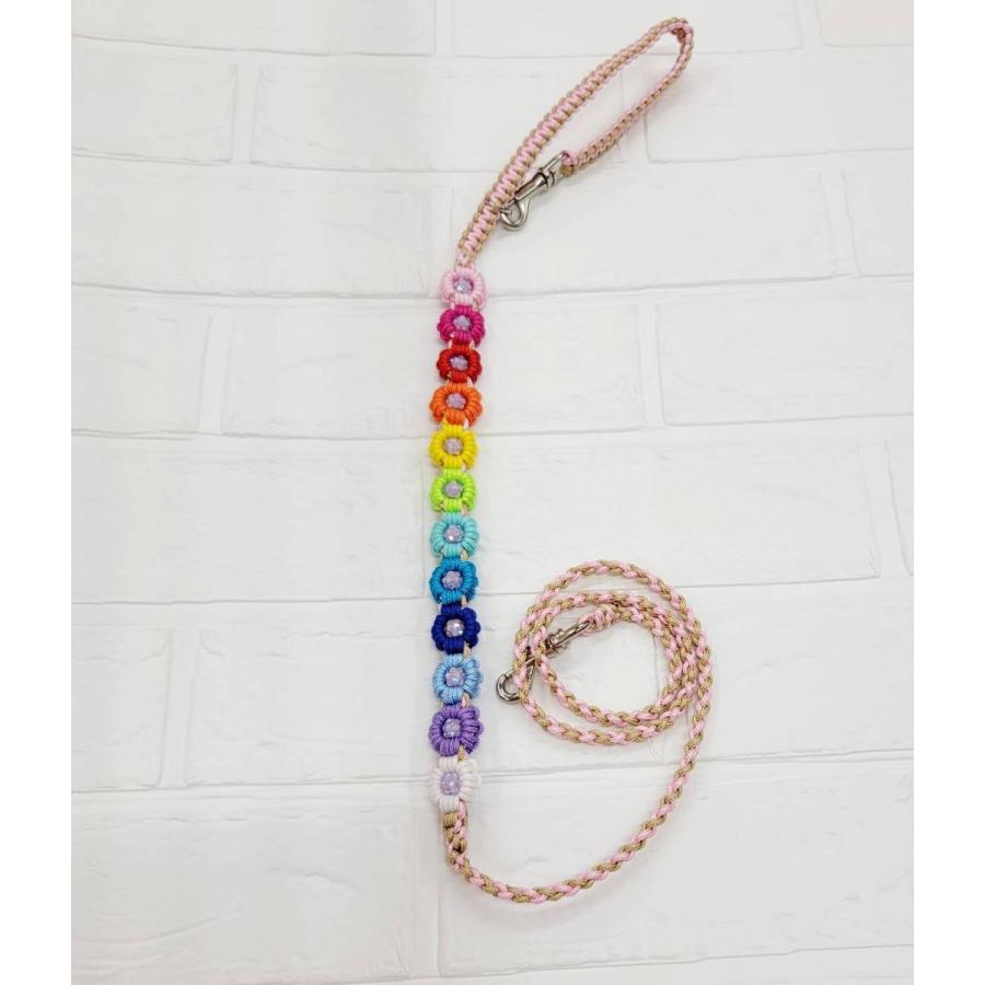 犬用リード Kaiwareパラコードリード Sサイズ パラシュートコード 軽い