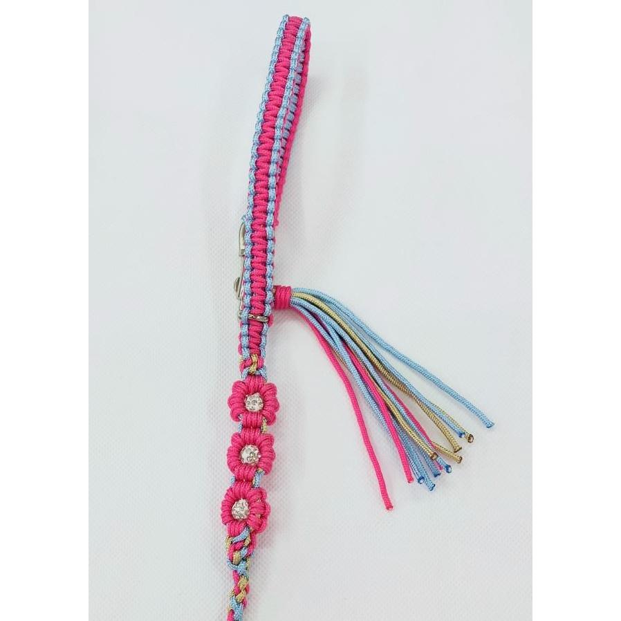 犬用リード Kaiwareパラコードリード Sサイズ パラシュートコード 軽い