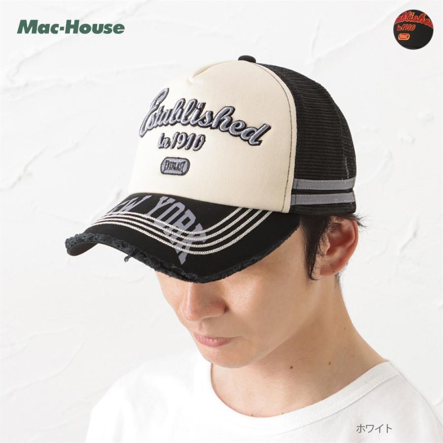 EVERLAST（エバーラスト） キャップ メンズ メッシュ 通気性 スナップ