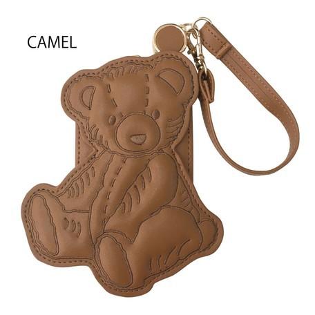 サニーサイド テディベア くま ダイカット リールパスケース リール