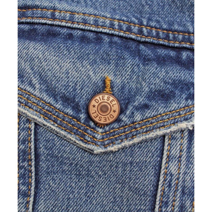 DIESEL（ディーゼル） メンズ ジャケット デニムジャケット ボア