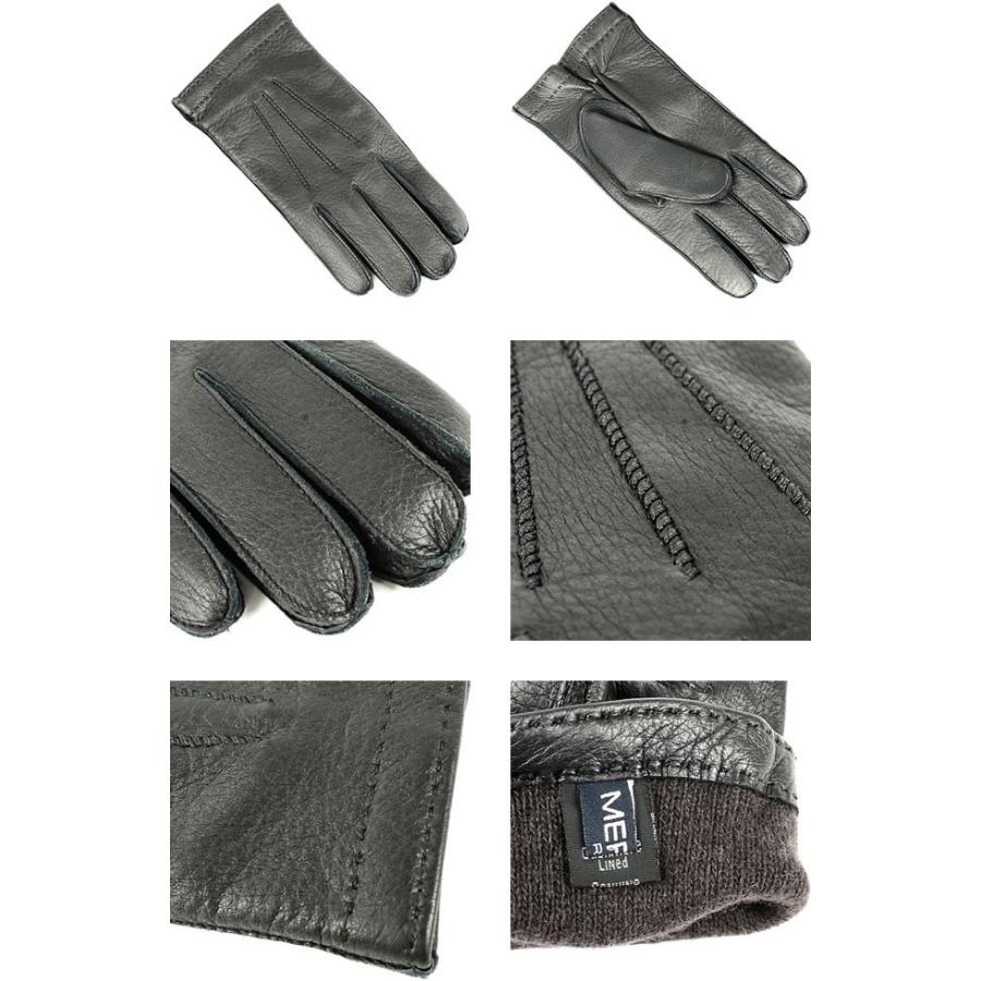 Merola（メローラ） 手袋 レザーグローブ メンズ ディアレザーグローブ
