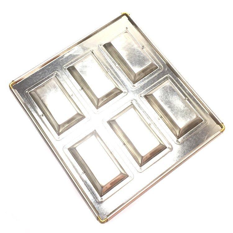 シリコン 加工 フィナンシェ 深 型 天板 6個付 シャンティーヌ 松永