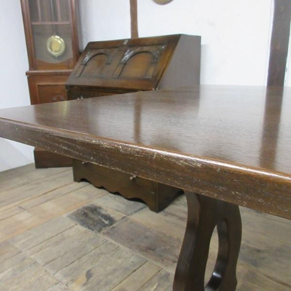 イギリス アンティーク 家具 ダイニングテーブル リフェクトリー