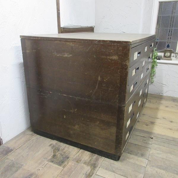 イギリス アンティーク 家具 アーキテクト チェスト 製図 図面入れ