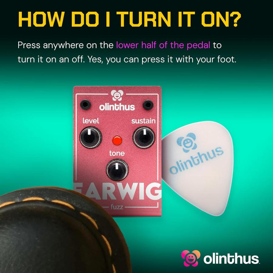 Olinthus オリンサス エフェクター ファズ Earwig [入出力用ブレイク