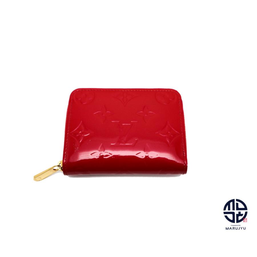 ルイヴィトン ヴェルニ 財布 赤