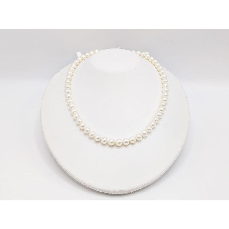TASAKI（タサキ） 田崎真珠 パールネックレス 43cm 7.5mm〜8.0mm真珠 S
