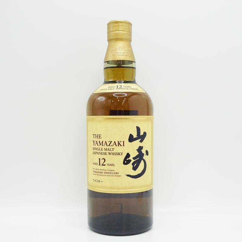 福島県内発送☆未開栓 SUNTORY WHISKY 山崎 12年 シングルモルト 新