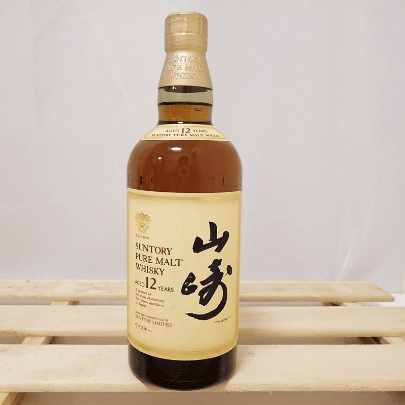 福島県限定発送！！未開栓 サントリー 山崎12年 PURE MALT WHISKY