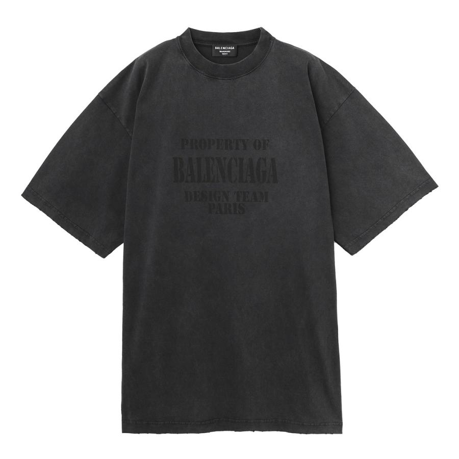 BALENCIAGA（バレンシアガ） クルーネックTシャツ ブラック メンズ