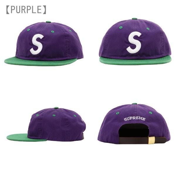 Supreme（シュプリーム） キャップ 帽子 WASHED S LOGO 6-PANEL レッド