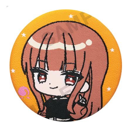 ブシロード カラフルピーチ 刺繍缶バッジ えと 単品 からぴち ガチャ