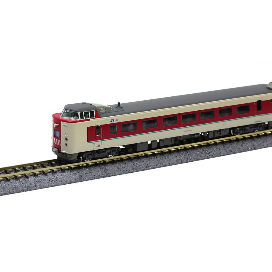 即日発送！)381系特急やくもグレー台車7両セット 即日発送！)381系特急