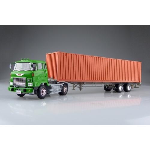 日野 HE トレーラー アオシマ 1/32 ヘビーフレイト No.19 プラモデル