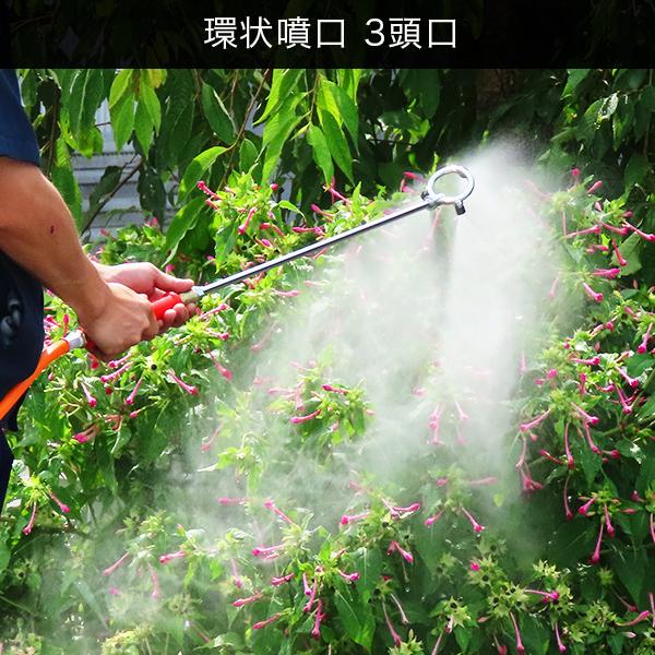 工進（KOSHIN） 4馬力エンジン付き3連動噴 オールセット (300L防除