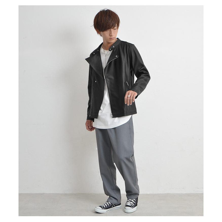 SHARESPIRIT レザーライダースジャケット メンズM シェアスピリット