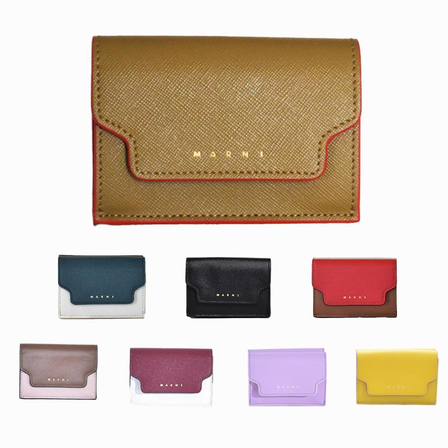 MARNI（マルニ） 財布 三つ折り ミニ財布 メンズ レディース ユニ