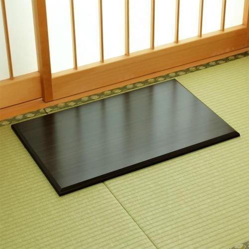 木製 高級黒丹 花台 20号 台 敷物 敷板 生け花 花器 置物 ギフト 華道