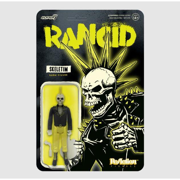 ランシド Re Action フィギュア RANCID TNC Glow Skele-Tim ReAction