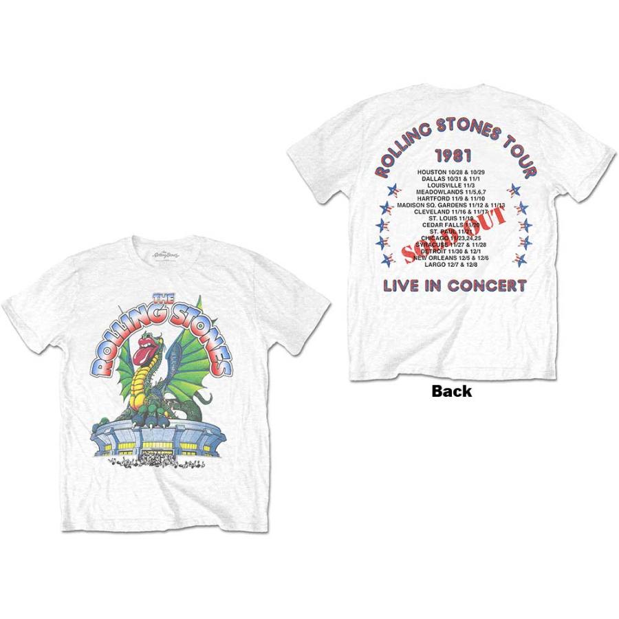 ROCK OFF ローリング ストーンズ Tシャツ Rolling Stones 81 TOUR