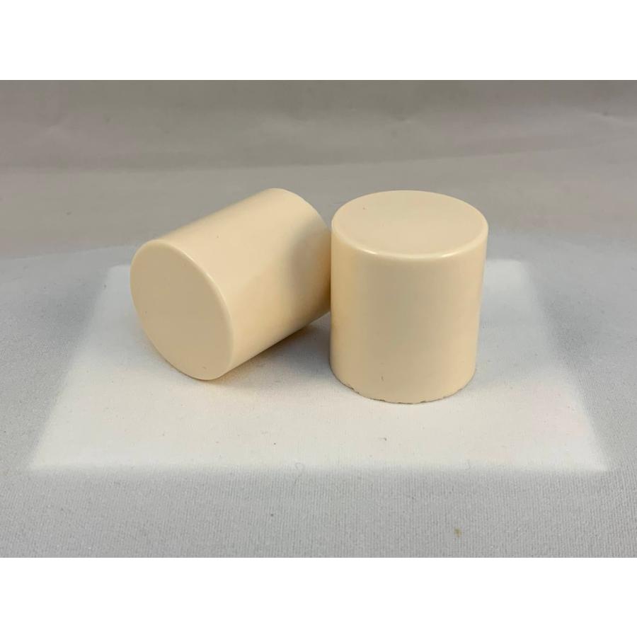 掛軸用 軸先 新牙 白 9分 10幅分セット : MUROYA(株)白神紙商店