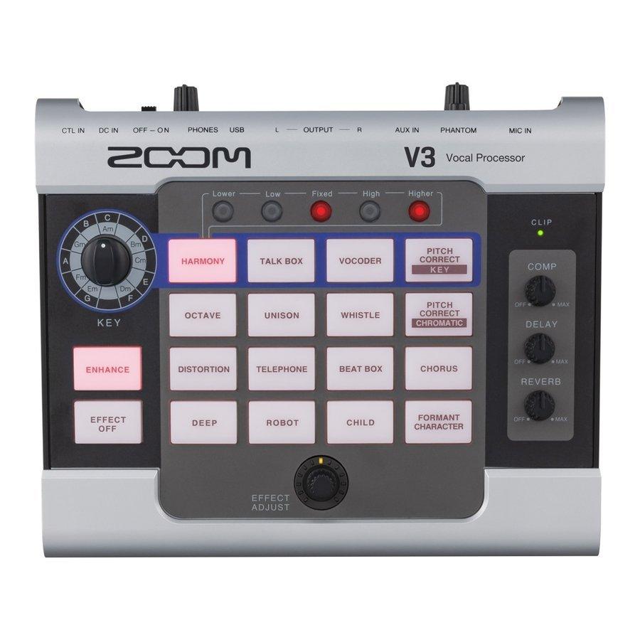 ズーム（zoom） ズーム / V3 Vocal Processor ボーカル用エフェクター