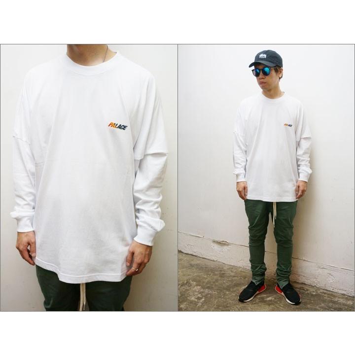 PALACE SKATEBOARDS パレス Tシャツ 1000 POPS L/S Tee ロンT ホワイト