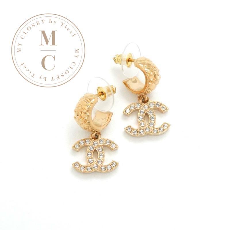 CHANEL（シャネル） ピアス イヤリング ゴールド ココマーク ライン