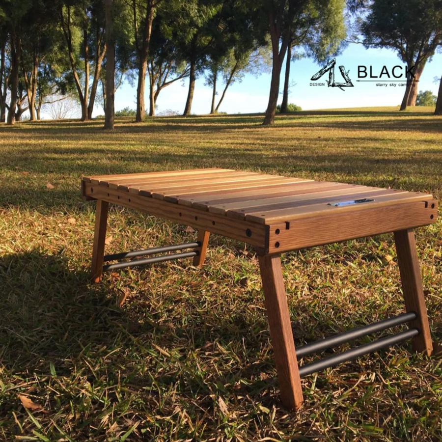 ブラックデザイン ハレテーブル 日和 延長脚 改良品 高さオーダー可能