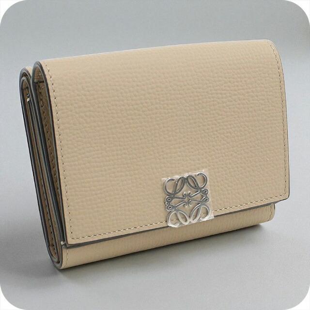 LOEWE（ロエベ） 中古 三折財布 レディース ブランド アナグラム