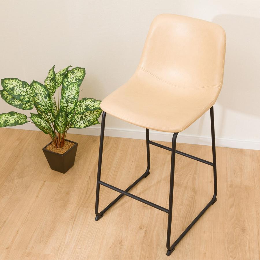 ニトリ（NITORI） カウンターチェア(HO103 IV/BK) : ニトリ Yahoo!店