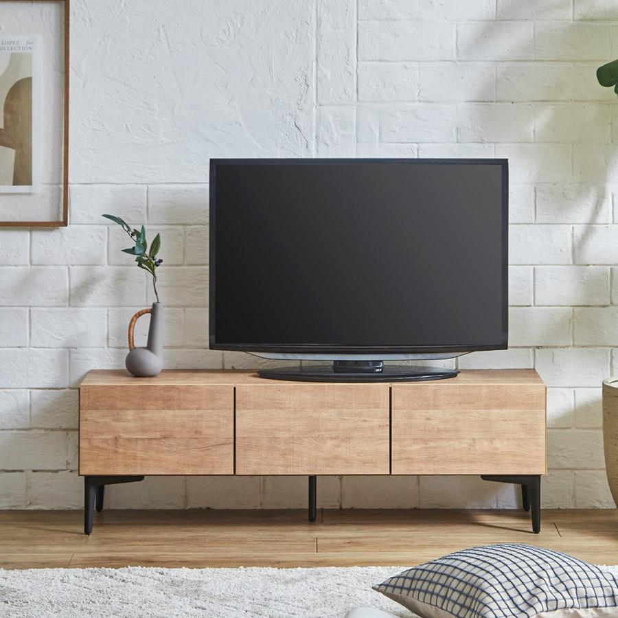 ニトリ（NITORI） ブラック脚テレビボード (120 NA) : ニトリ Yahoo!店