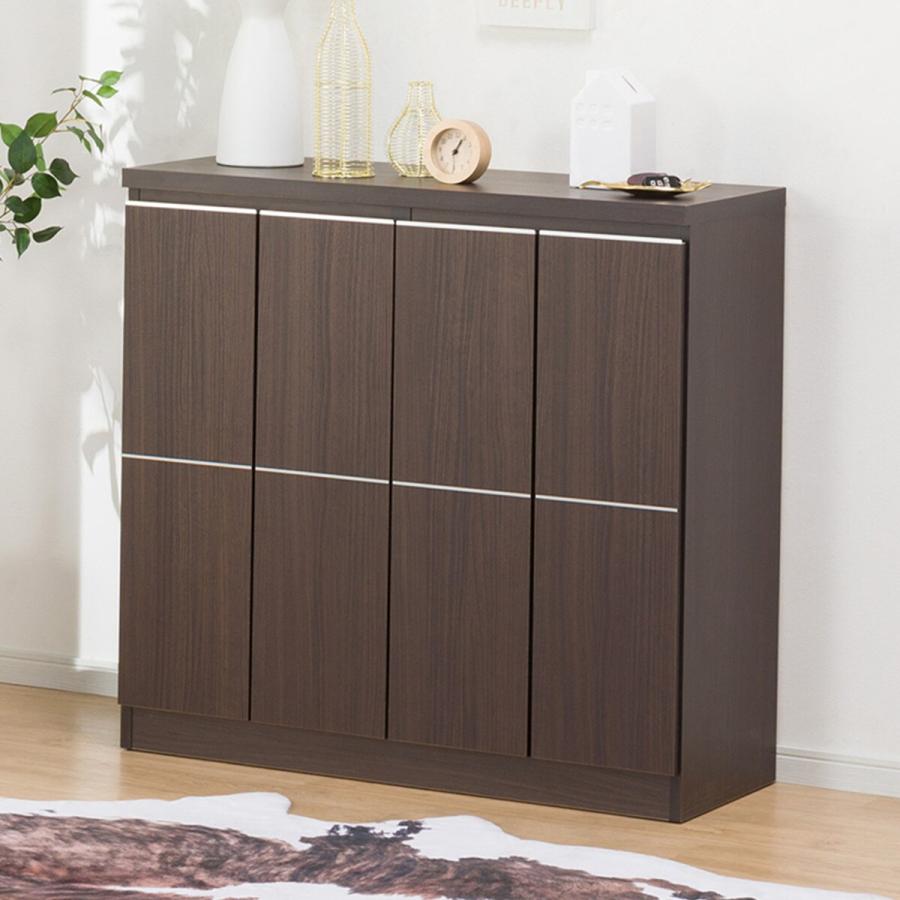 ニトリ（NITORI） シューズボックス(ロイド 100LO DBR) 下駄箱