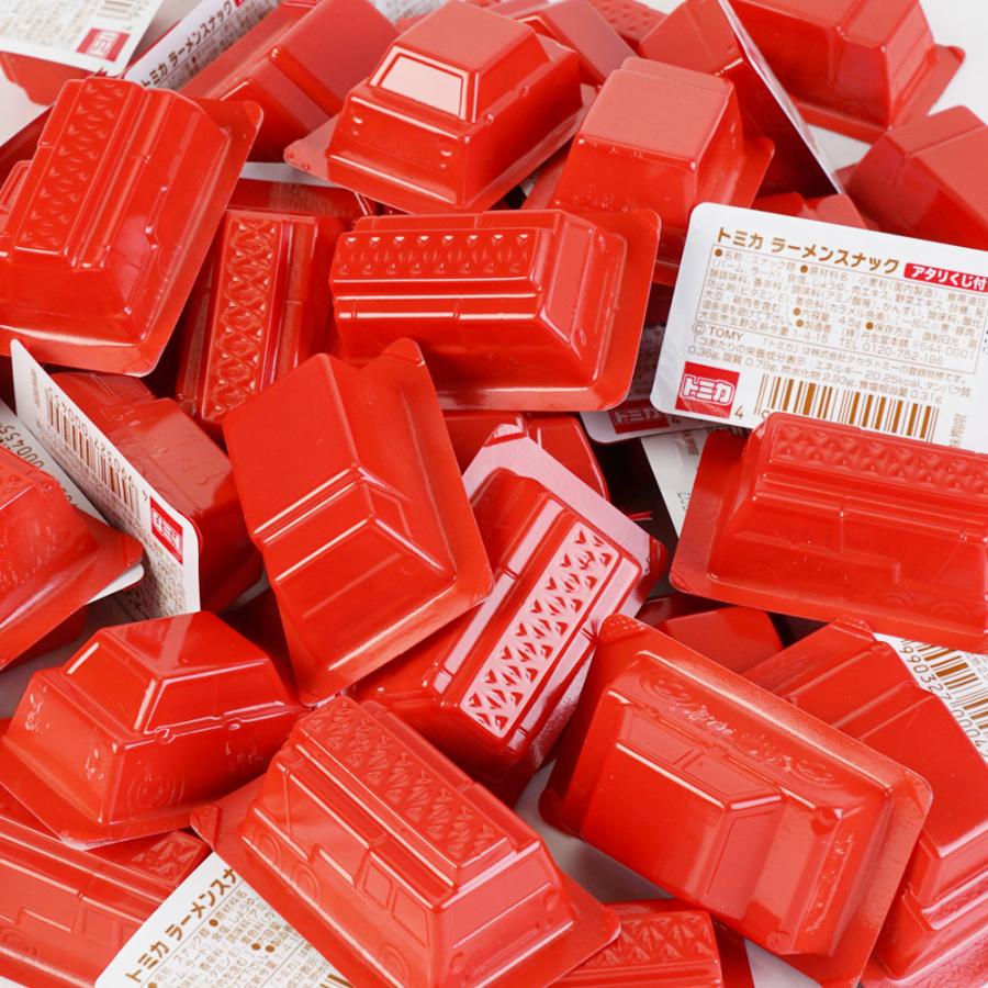 丹生堂 当たり付 トミカ ラーメン スナック ( 50個 + おまけ4個