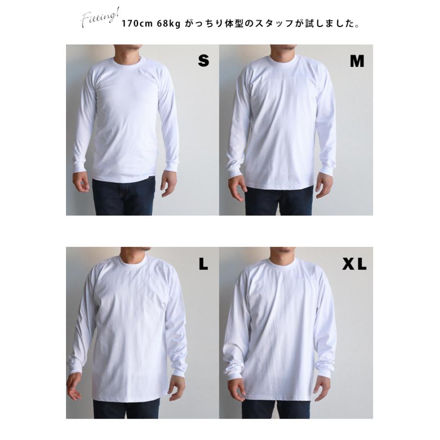 PRO CLUB（プロクラブ） ロンt tシャツ コンフォート メンズ 長袖 無地